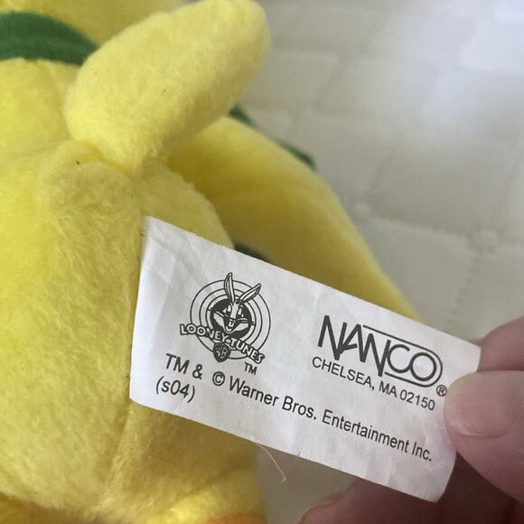 VINTAGE 1990s Looney Tunes 14" Christmas Tweety Bird Plush - NWT - Picture 3 of 3